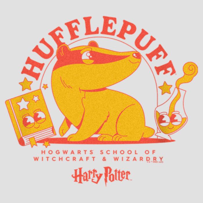Fifth Sun Women's Harry Potter Cute Hufflepuff Badger Racerback Tank Top