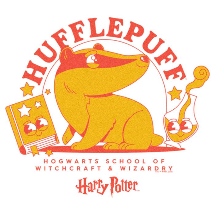 Fifth Sun Women's Harry Potter Cute Hufflepuff Badger T-Shirt