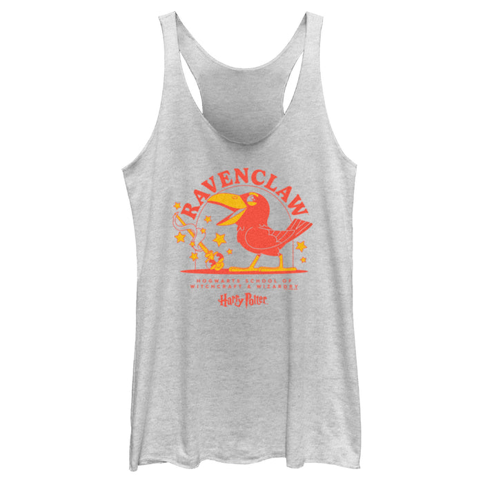 fifth sun Women's Harry Potter Cute Ravenclaw Eagle Racerback Tank Top