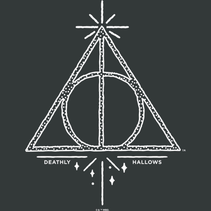 Fifth Sun Women's Harry Potter Deathly Hallows Sign T-Shirt