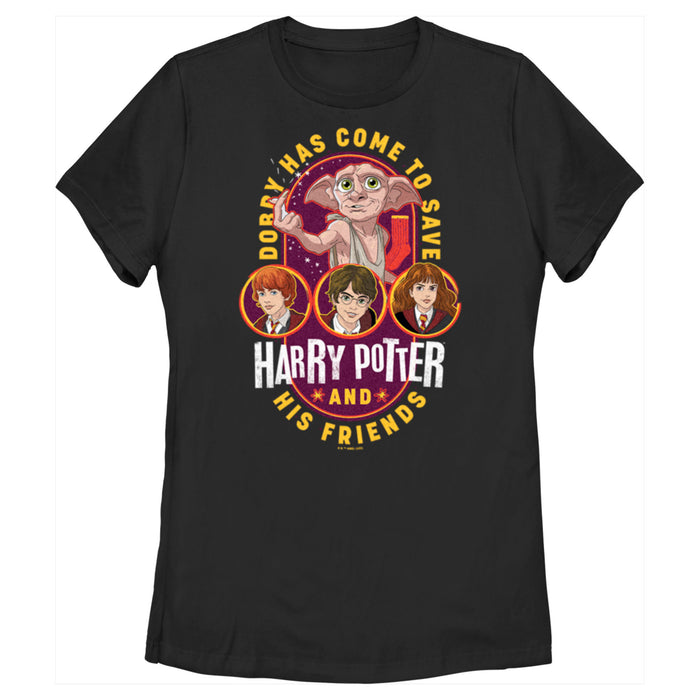 fifth sun Women's Harry Potter Dobby Has Come to Save Cartoon T-Shirt fifth sun Women's Harry Potter Dobby Has Come to Save Cartoon T-Shirt