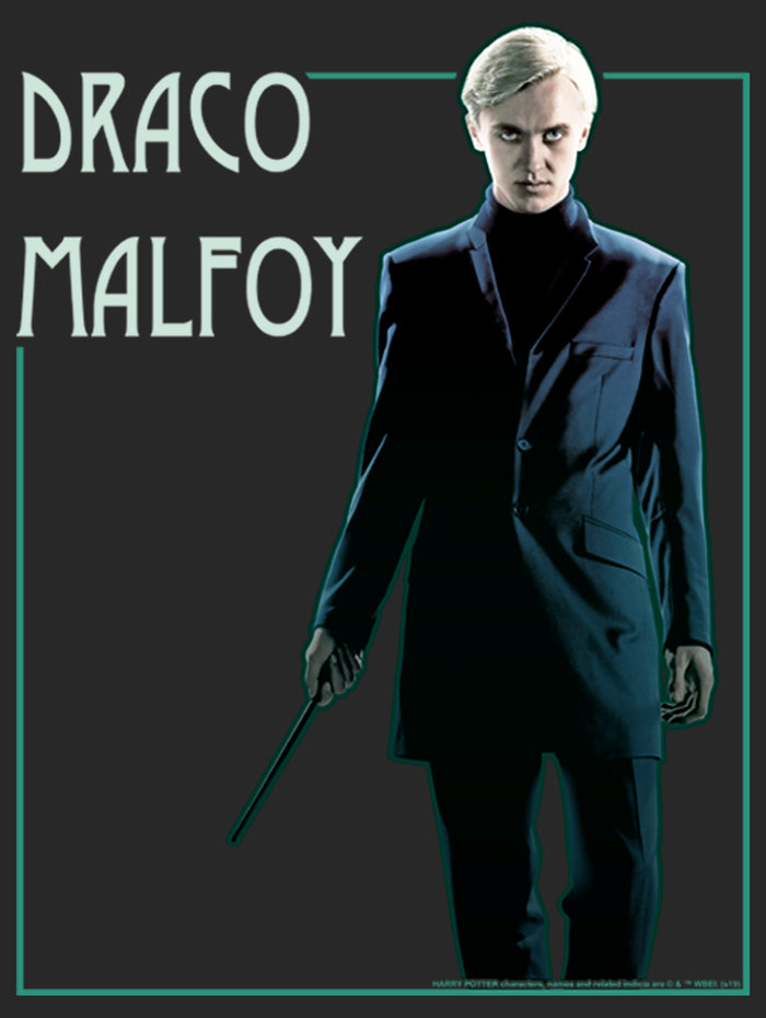 Fifth Sun Women's Harry Potter Draco Malfoy Simple Framed Portrait T-Shirt