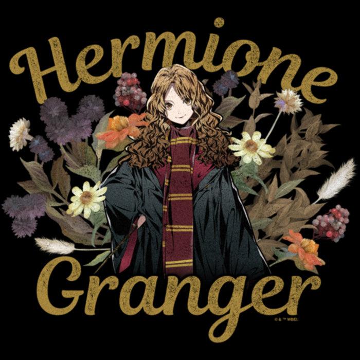 Fifth Sun Women's Harry Potter Floral Hermione Granger T-Shirt