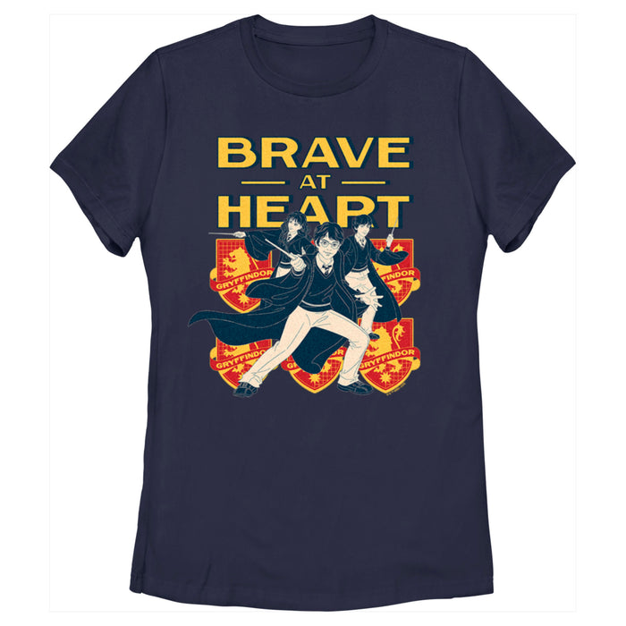 fifth sun Women's Harry Potter Gryffindor Brave at Heart T-Shirt fifth sun Women's Harry Potter Gryffindor Brave at Heart T-Shirt