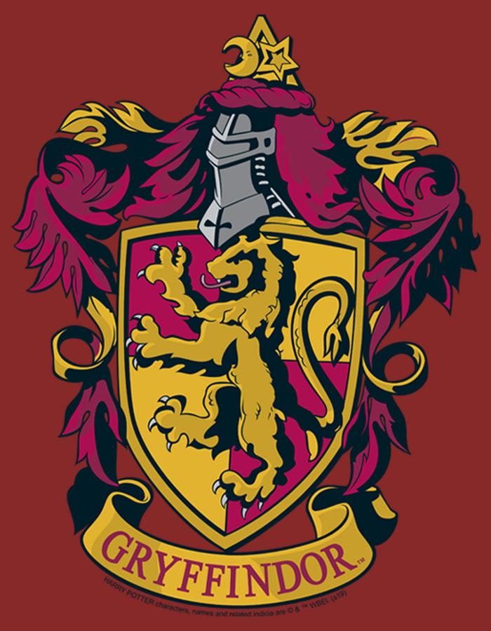 Fifth Sun Women's Harry Potter Gryffindor Ornate Crest T-Shirt