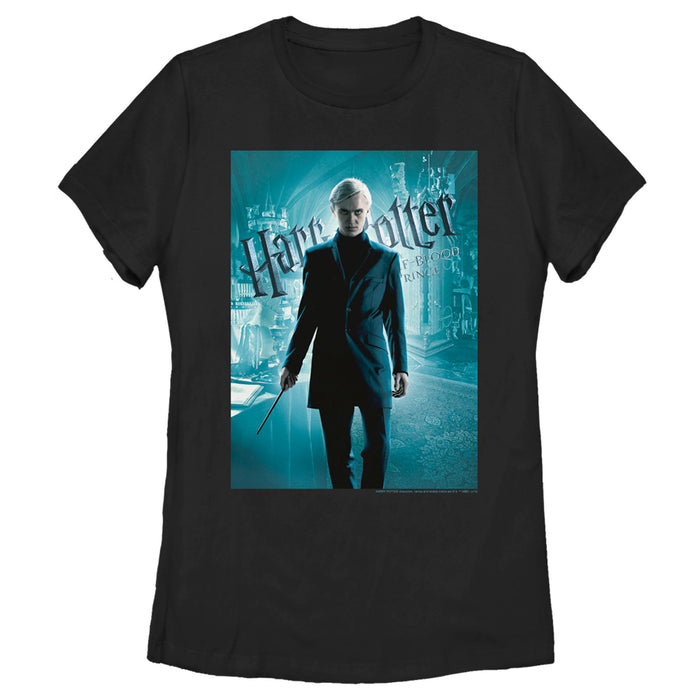 fifth sun Women's Harry Potter Half-Blood Prince Draco Poster T-Shirt
