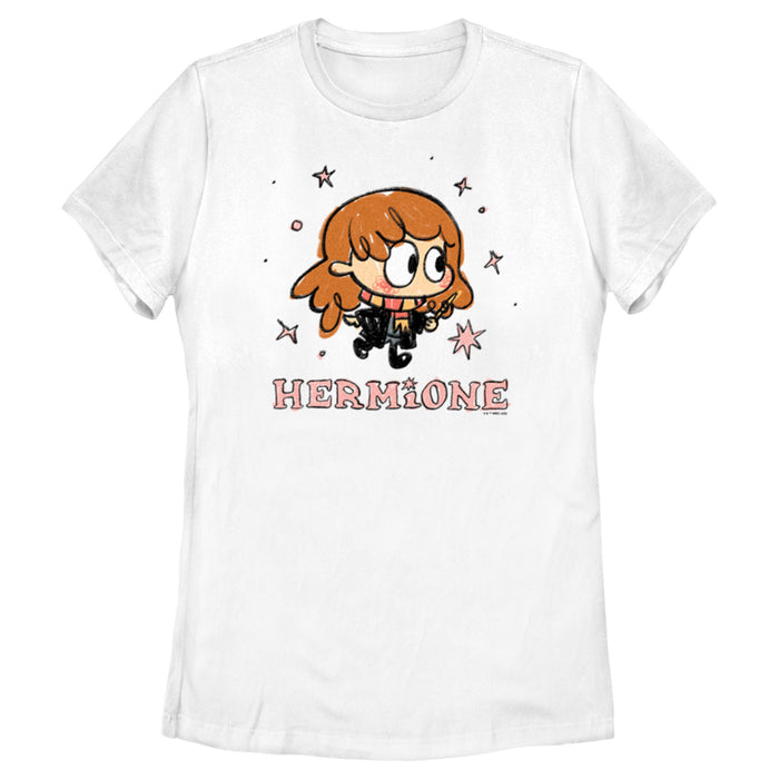 fifth sun Women's Harry Potter Hermione Starry Cartoon T-Shirt
