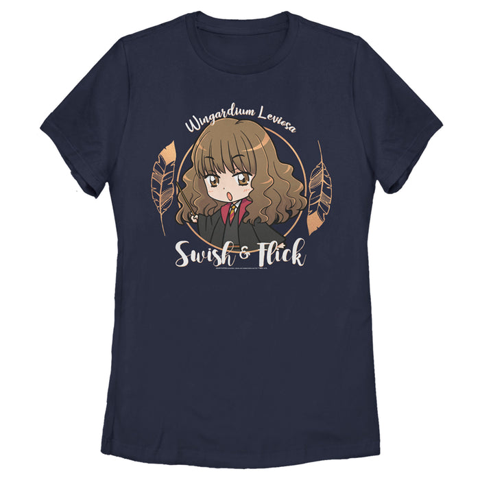 fifth sun Women's Harry Potter Hermione Swish and Flick T-Shirt