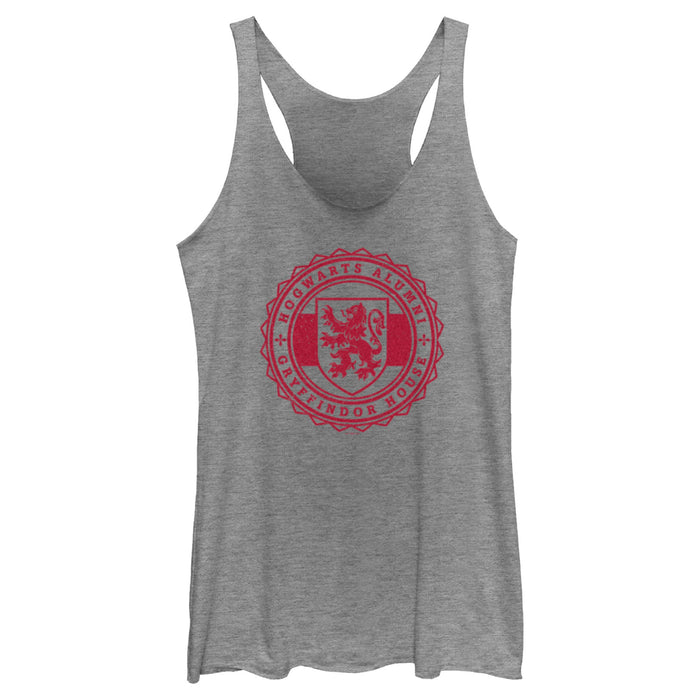 fifth sun Women's Harry Potter Hogwarts Alumni Gryffindor House Racerback Tank Top