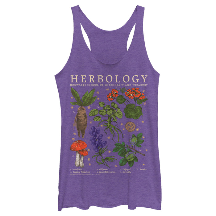 Fifth Sun Women's Harry Potter Hogwarts Herbology Racerback Tank Top