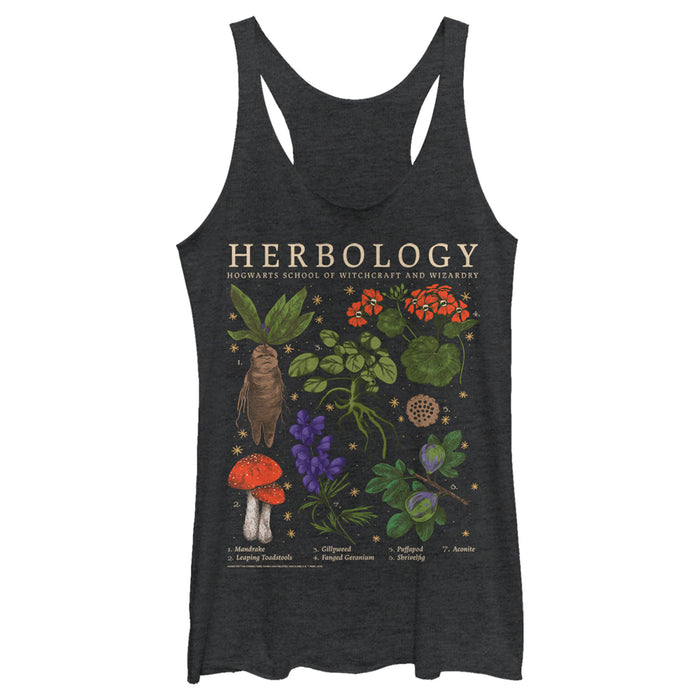 fifth sun Women's Harry Potter Hogwarts Herbology Racerback Tank Top
