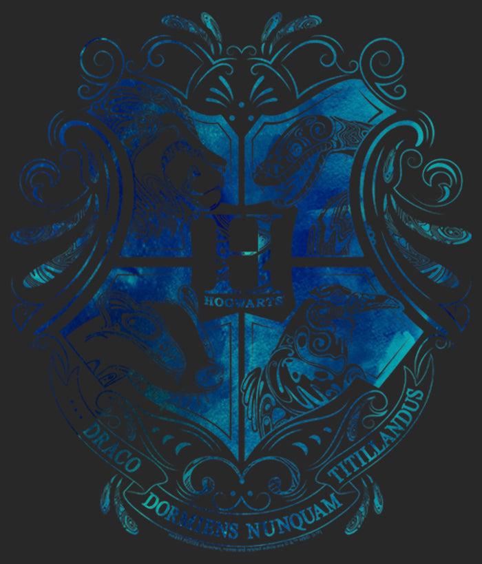 Fifth Sun Women's Harry Potter Hogwarts Houses Blue Crest T-Shirt