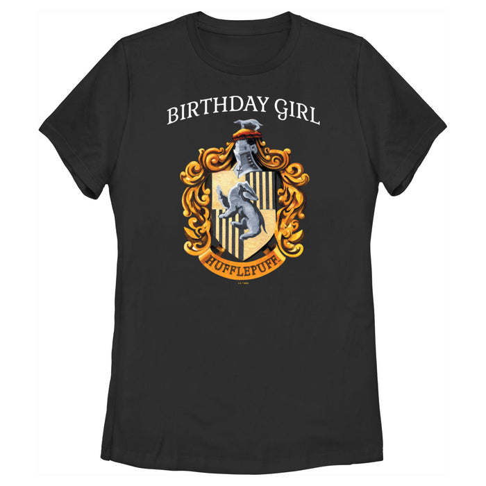 fifth sun Women's Harry Potter Hufflepuff Birthday Girl T-Shirt