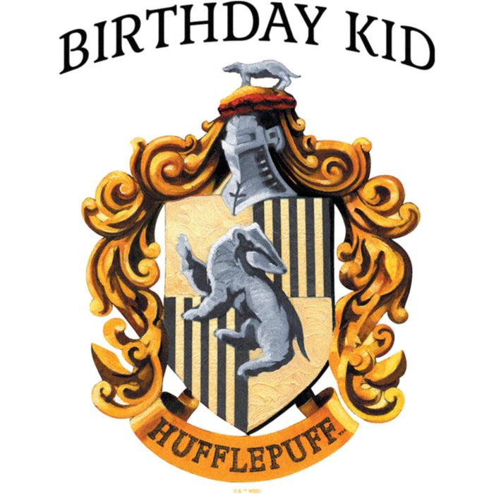 Fifth Sun Women's Harry Potter Hufflepuff Crest Birthday Kid T-Shirt