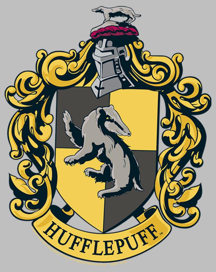 Fifth Sun Women's Harry Potter Hufflepuff Gold Crest T-Shirt