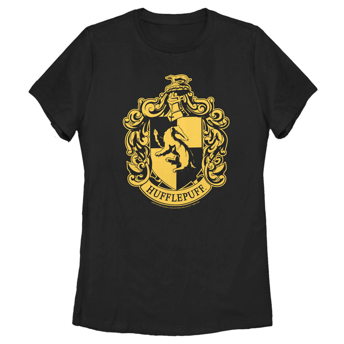 fifth sun Women's Harry Potter Hufflepuff House Crest T-Shirt