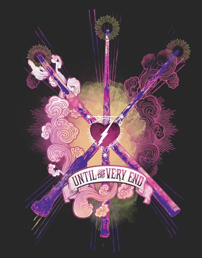 Fifth Sun Women's Harry Potter Love Until End Magic T-Shirt