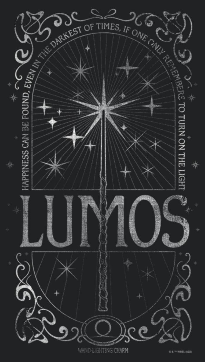Fifth Sun Women's Harry Potter Lumos Happiness Spell Racerback Tank Top