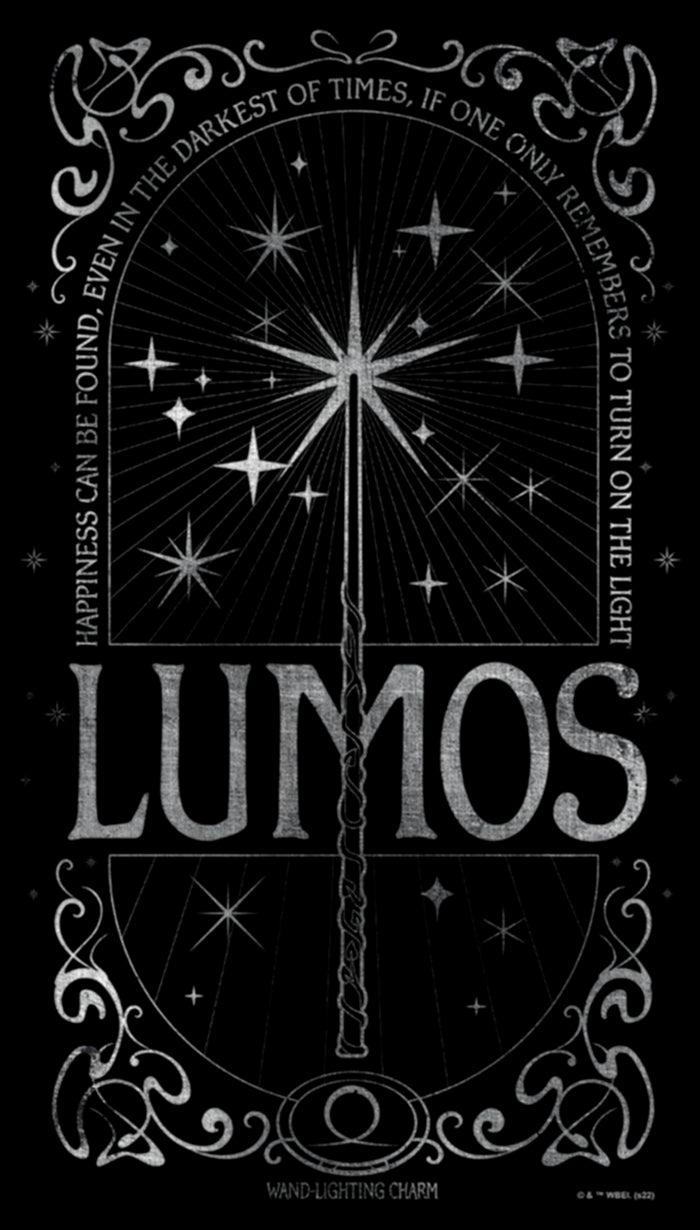 Fifth Sun Women's Harry Potter Lumos Happiness Spell T-Shirt