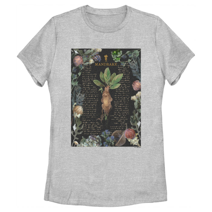 fifth sun Women's Harry Potter Mandrake Root Recipe T-Shirt