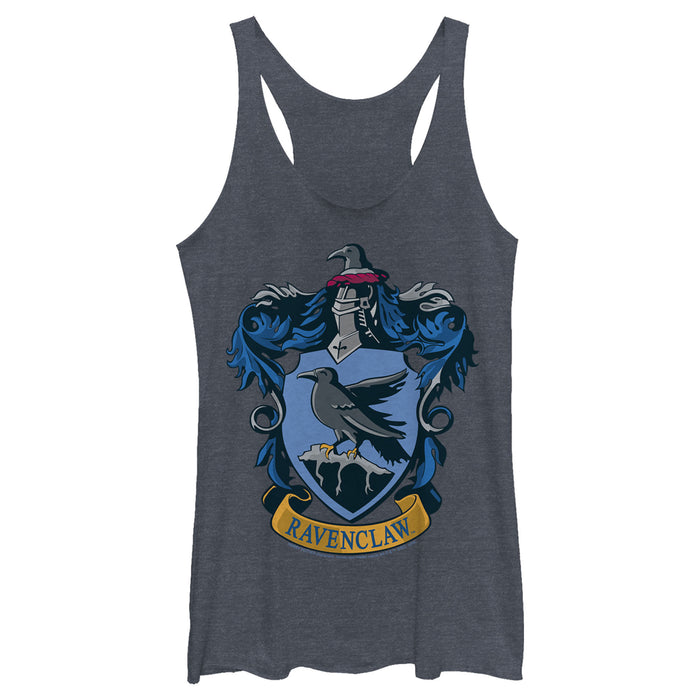 fifth sun Women's Harry Potter Ravenclaw Crest Racerback Tank Top