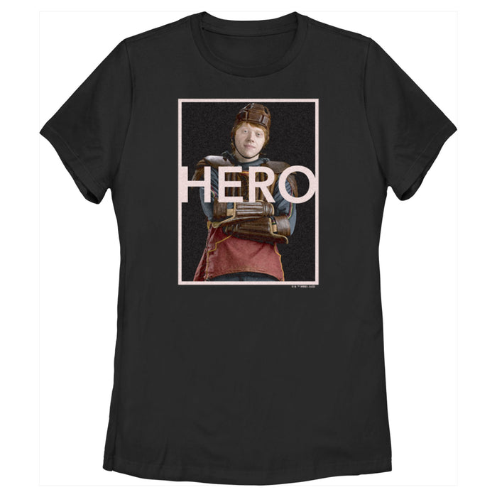 fifth sun Women's Harry Potter Ron Weasley Quidditch Hero T-Shirt