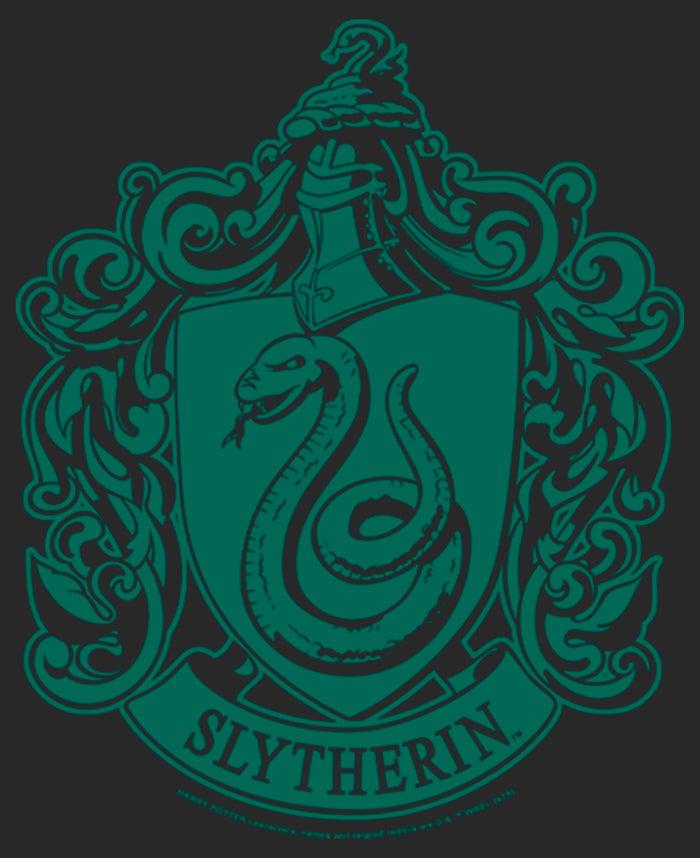 Fifth Sun Women's Harry Potter Slytherin House Crest T-Shirt