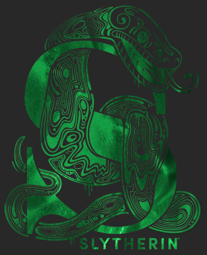 Fifth Sun Women's Harry Potter Slytherin S Logo T-Shirt