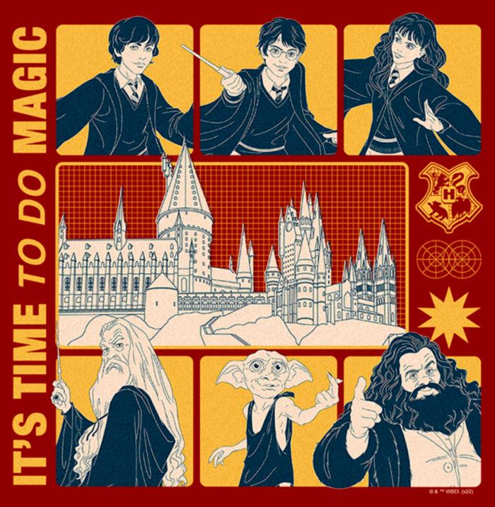 Fifth Sun Women's Harry Potter Time To Do Magic T-Shirt
