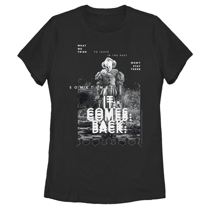 fifth sun Women's IT Chapter Two Chapter Two Pennywise Glitch T-Shirt