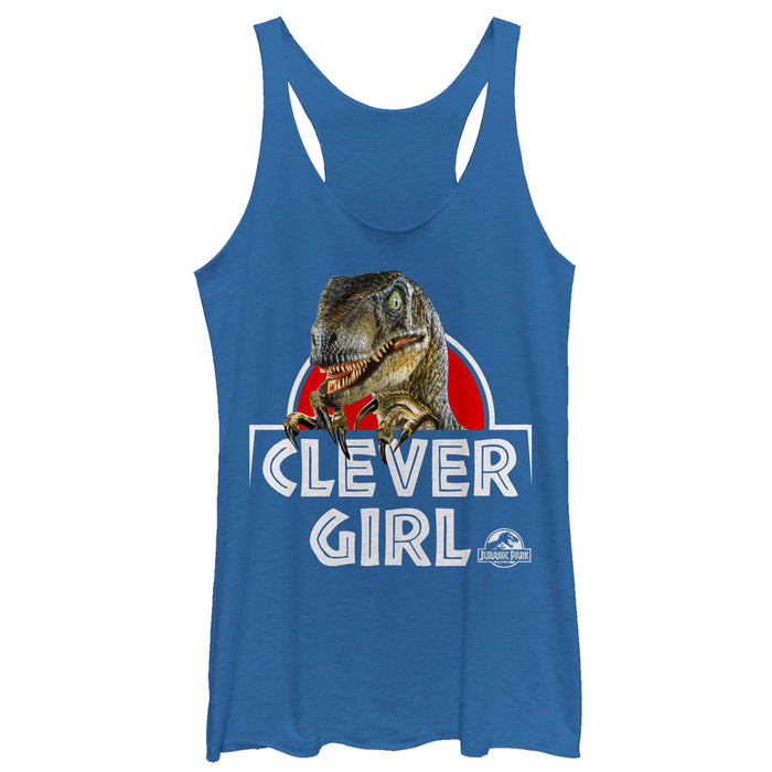 fifth sun Women's Jurassic Park Clever Girl Raptor Racerback Tank Top fifth sun Women's Jurassic Park Clever Girl Raptor Racerback Tank Top