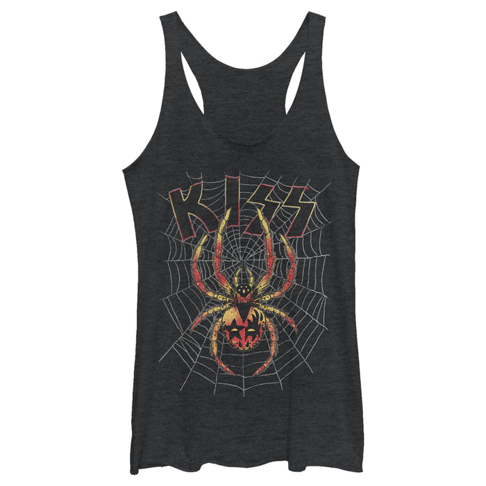 fifth sun Women's KISS Spider Web Racerback Tank Top