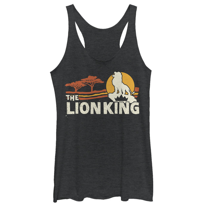 fifth sun Women's Lion King Classic Pride Lands Racerback Tank Top