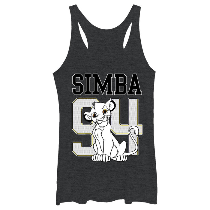 fifth sun Women's Lion King Simba 94 Racerback Tank Top