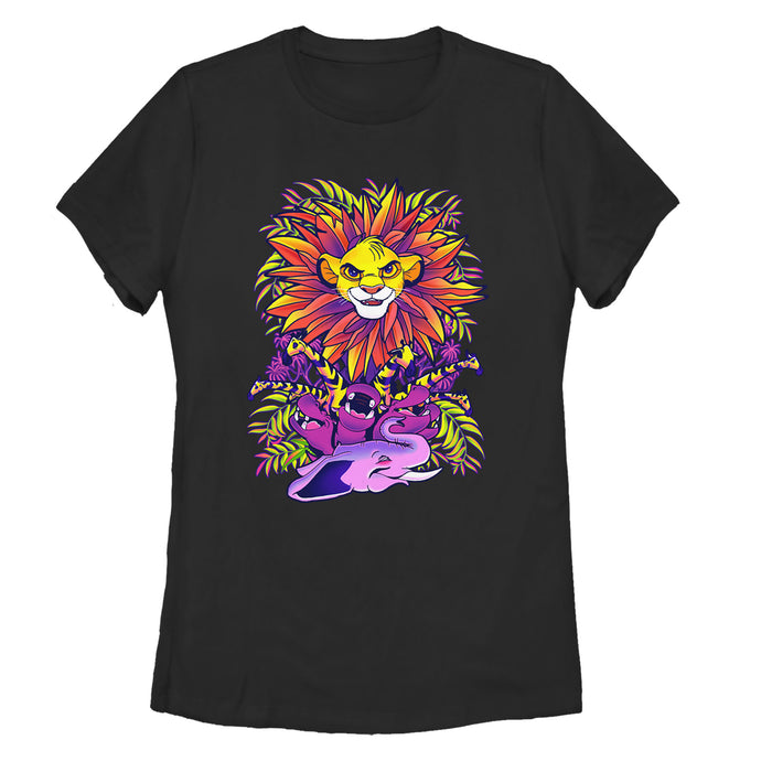 fifth sun Women's Lion King Simba Jungle Parade T-Shirt