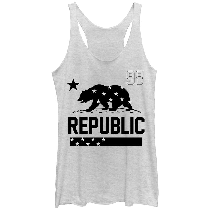 fifth sun Women's Lost Gods California 98 Racerback Tank Top