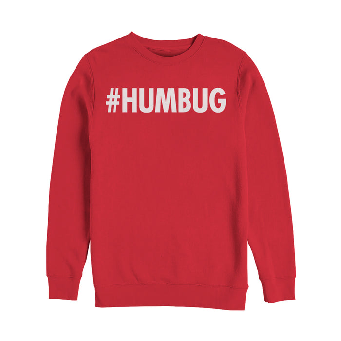 fifth sun Women's Lost Gods Christmas Hashtag Humbug Sweatshirt