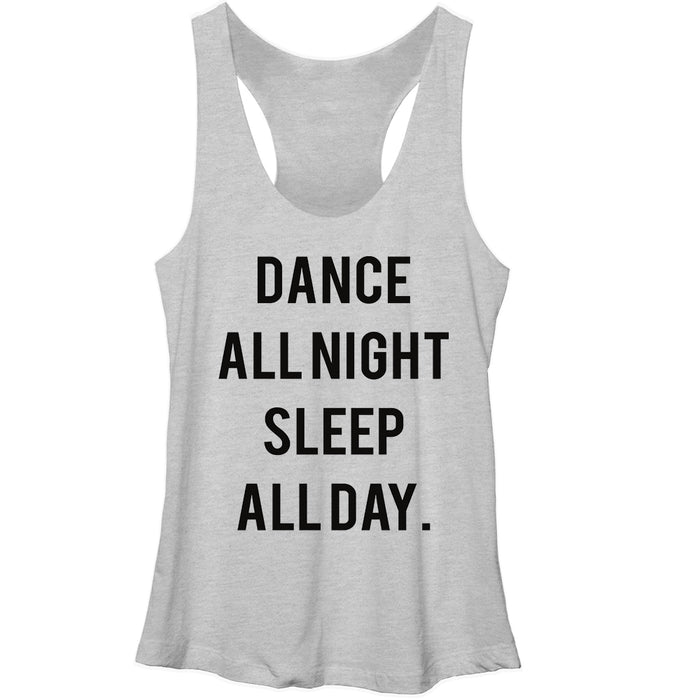 fifth sun Women's Lost Gods Dance All Night Racerback Tank Top