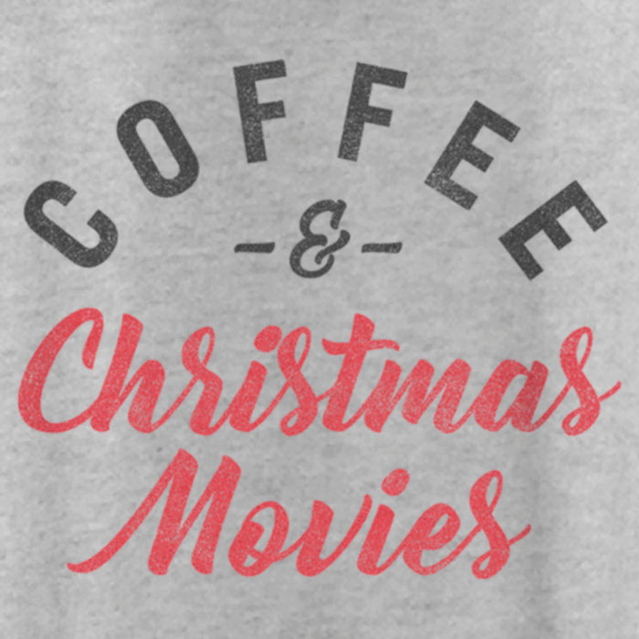 Fifth Sun Women's Lost Gods Distressed Coffee And Christmas Movies Racerback Tank Top