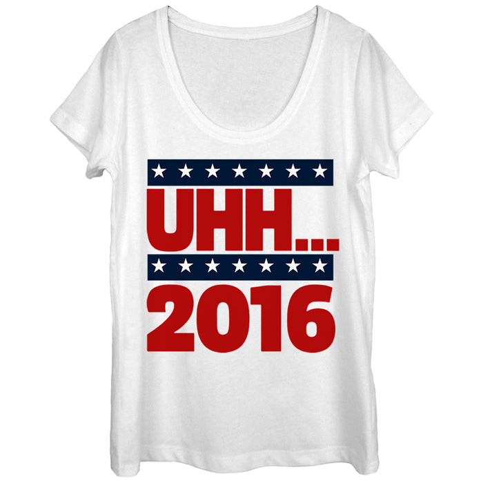 fifth sun Women's Lost Gods Election Uhh 2016 Scoop Neck