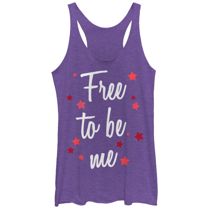 fifth sun Women's Lost Gods Free to be Me Racerback Tank Top