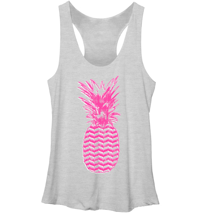 fifth sun Women's Lost Gods Geometric Print Pineapple Racerback Tank Top