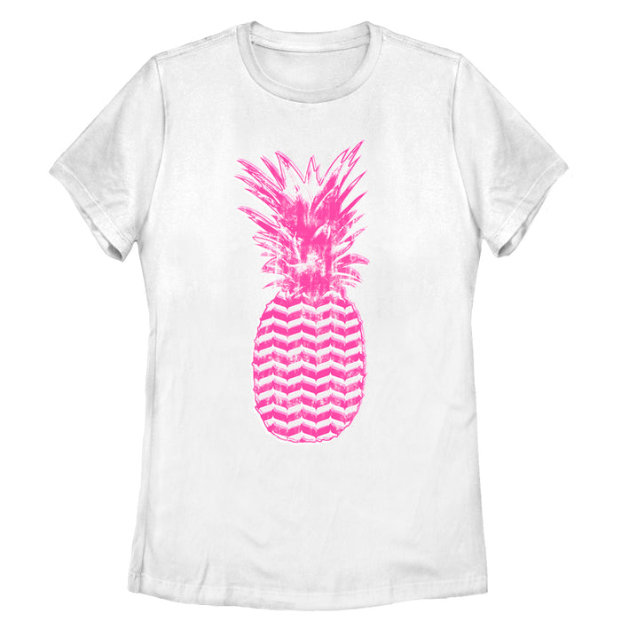 fifth sun Women's Lost Gods Geometric Print Pineapple T-Shirt