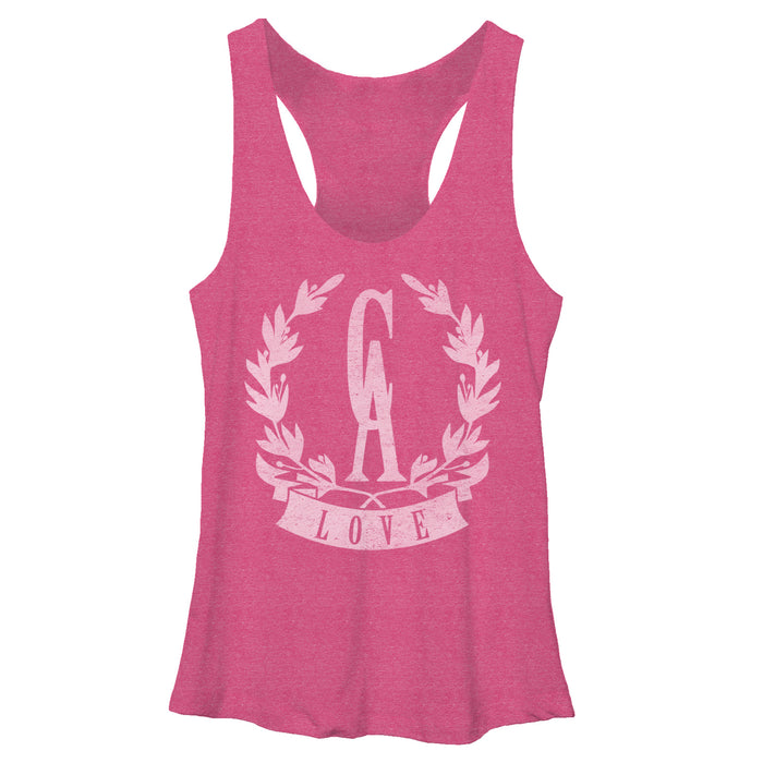fifth sun Women's Lost Gods Golden State Love Racerback Tank Top