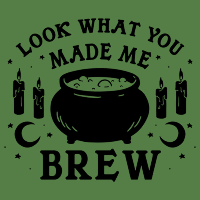 Fifth Sun Women's Lost Gods Halloween Look What You Made Me Brew Racerback Tank Top