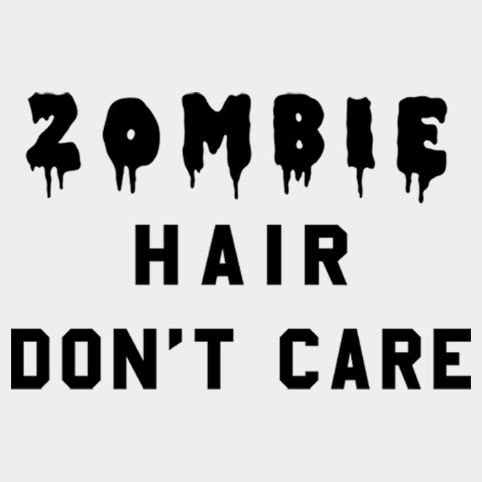 Fifth Sun Women's Lost Gods Halloween Zombie Hair Don't Care Scoop Neck