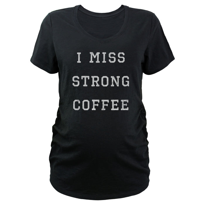 fifth sun Women's Lost Gods I Miss Strong Coffee T-Shirt