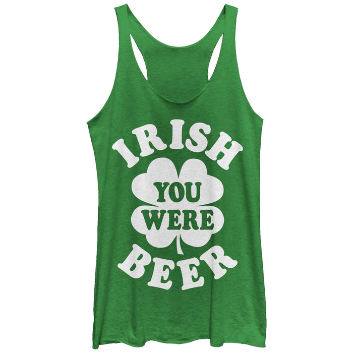 fifth sun Women's Lost Gods Irish You Were Beer Racerback Tank Top