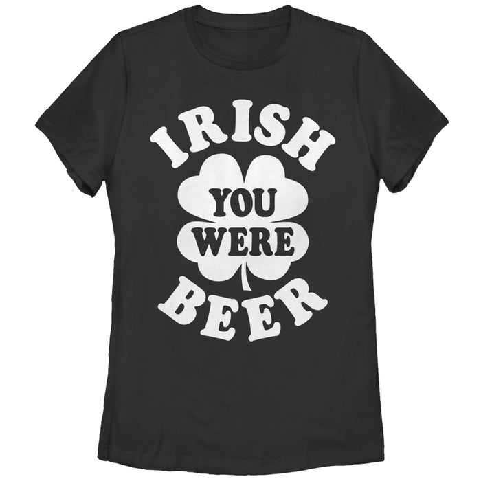 fifth sun Women's Lost Gods Irish You Were Beer T-Shirt