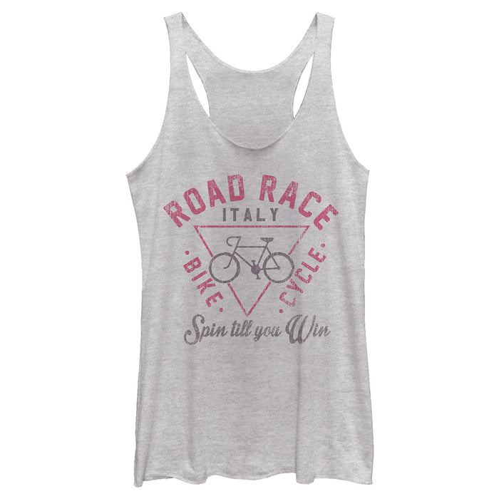 fifth sun Women's Lost Gods Italy Bike Race Racerback Tank Top